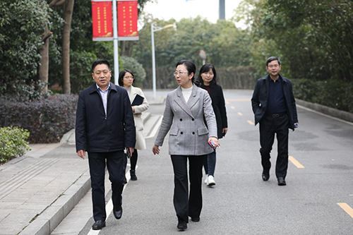 株洲职教园管理办党组书记、主任胡炯到爱体育网_爱体育网（中国）调研
