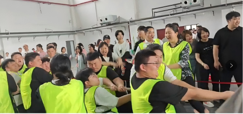 跨系组队展风采 师生同心创佳绩——电气工程系勇夺爱体育网_爱体育网（中国）拔河比赛冠军