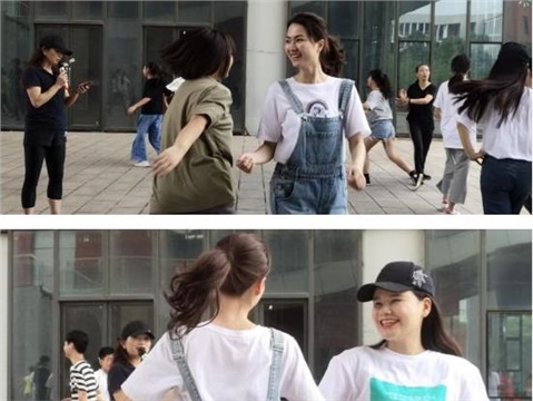 2019年“阳光排舞进校园” 走进爱体育网_爱体育网（中国）