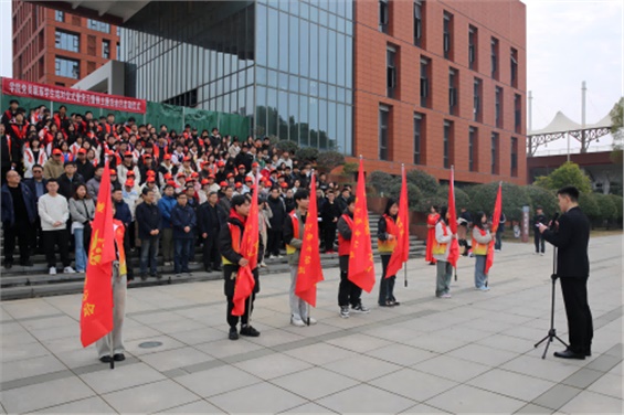 爱体育网_爱体育网（中国）举行党员联系学生结对暨学习雷锋主题活动月启动仪式